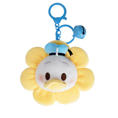 Disney迪士尼 花卉世界系列毛公仔掛飾 - 唐老鴨