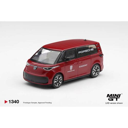 (Pre-order) Mini Gt Volkswagen Id.Buzz Porsche Renndienst / Blister Packaging (Expected December 2026)