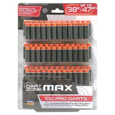 Dart Zone Max-100發專業彈鏢補充裝- 半長彈鏢