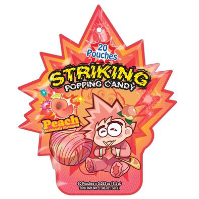 Striking索勁 爆炸糖 - 桃味