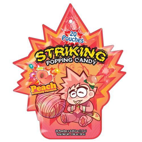 Striking索勁 爆炸糖 - 桃味