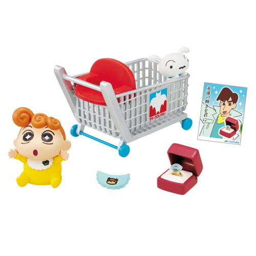 Re-ment 蠟筆小新 佐藤百貨購物-盲盒(單件裝)