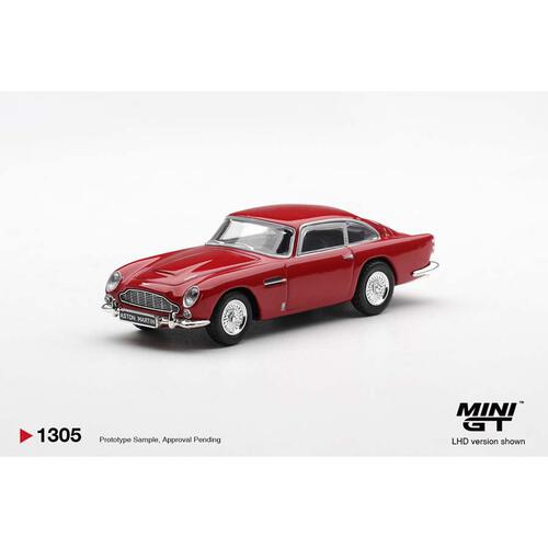 (網店預購) MINI GT Aston Martin Db5 Fiesta Red/ Blister Packaging (預計2026年10月發貨) 