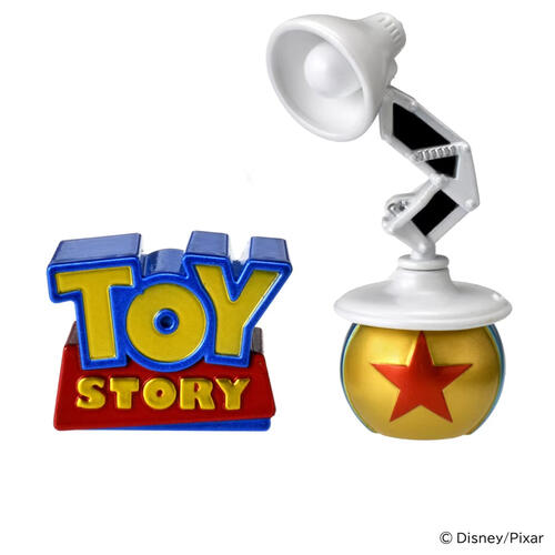 Toy Story反斗奇兵5 Diecast Collection 皮克斯枱燈 & 反斗奇兵標誌 (金屬色)