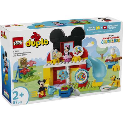 LEGO樂高得寶系列 米奇妙妙屋和米妮與布魯托 10465