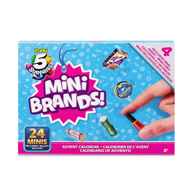 5 Surprise Mini Brands Global Series 2 Advent Calendar - Assorted