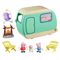 Peppa Pig粉紅豬小妹 三隻小豬露營車遊戲套裝