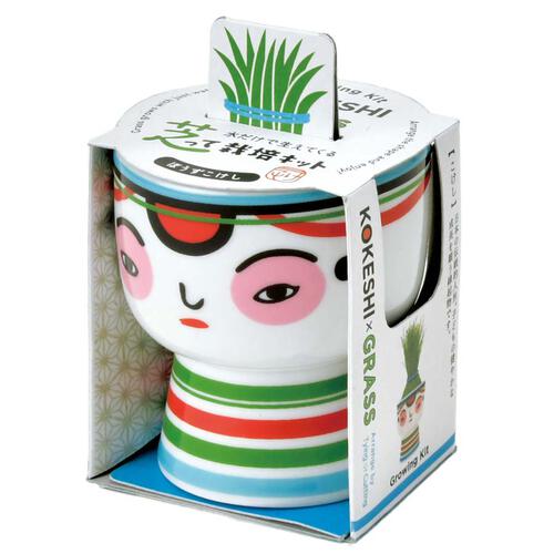 Seishin Kokeshi Grass - Boy