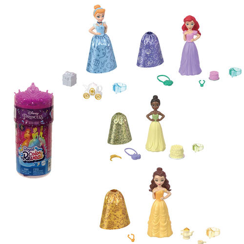 Disney Princess迪士尼公主 驚喜造型迷你公主皇家系列 - 隨機發貨