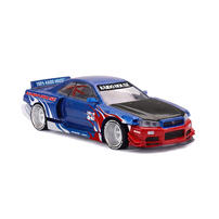 (Pre-order) MINI GT Nissan Skyline Gt-R R34 Kaido House Flames V1 (Expected January 2027)