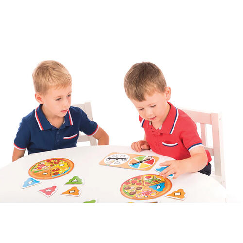 Orchard Toys Pizza, Pizza Colour and Shape Matching Game