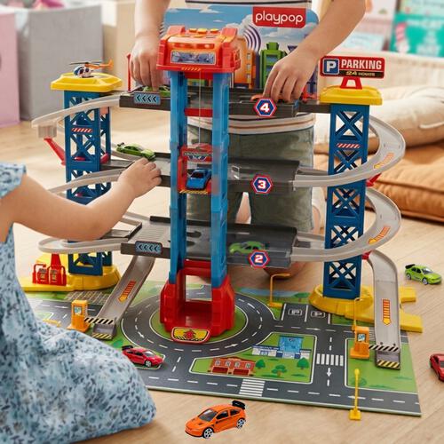 playpop 多層電動梯停車場組合