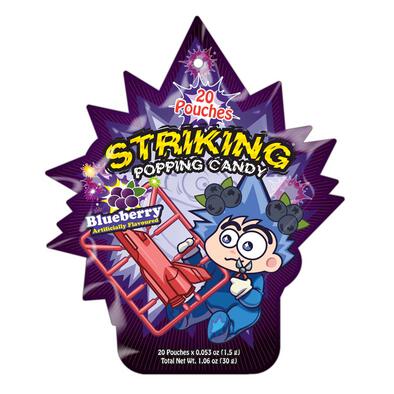 Striking索勁 爆炸糖 - 藍莓味