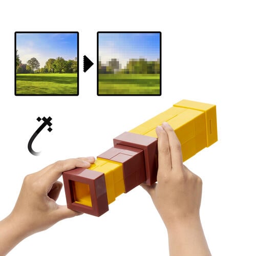  Minecraft創世神 像素望遠鏡