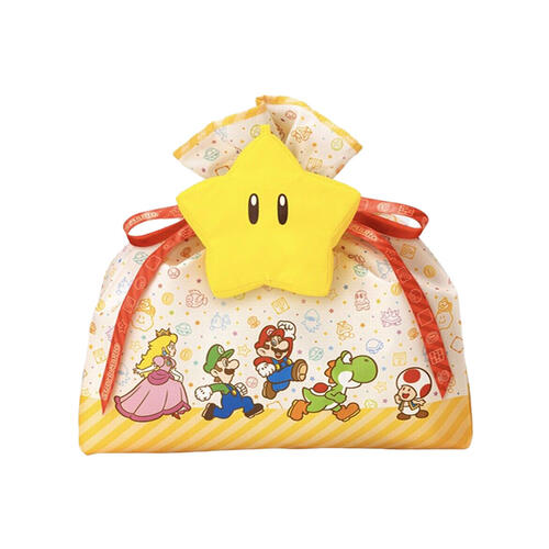 Nintendo Super Mario Wrapping x Reusable Bag (Mario Characters)