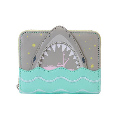 Loungefly Universal Jaws Zip Around Wallet