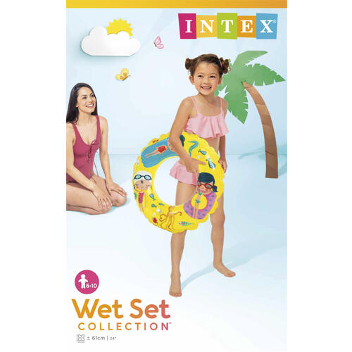 Intex 透明泳圈 - 隨機發貨