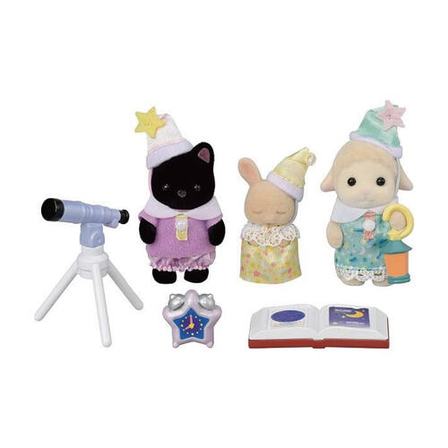 Sylvanian Families Nusery Friends Sleepover Party Set