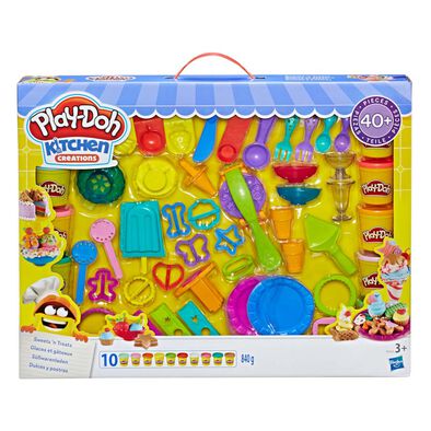 Play-Doh培樂多 廚房創作系列糖果玩具套裝
