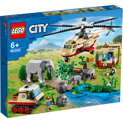 LEGO樂高城市系列 野生動物救援行動 60302