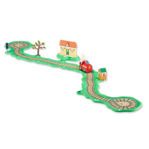 Peppa Pig Whizz-Around - Clickety Clack Train Set