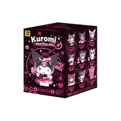 Sanrio三麗鷗 Kuromi閃閃偶像系列手辦 - 盲盒 (單件裝)