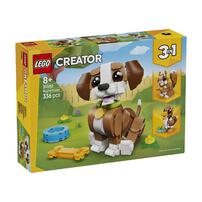 LEGO樂高創意系列 可愛動物：頑皮小狗 31382