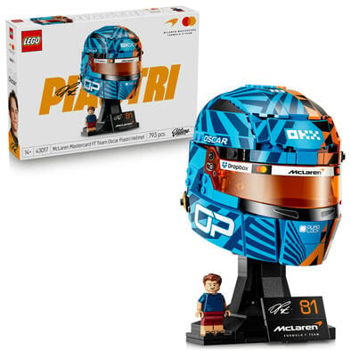 LEGO Editions McLaren Mastercard F1 Team Oscar Piastri 頭盔