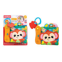 Winfun Jungle Animals Sensory Book