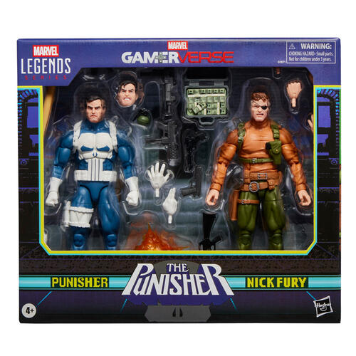 Marvel Legends Series Gamerverse Punisher and Nick Fury
