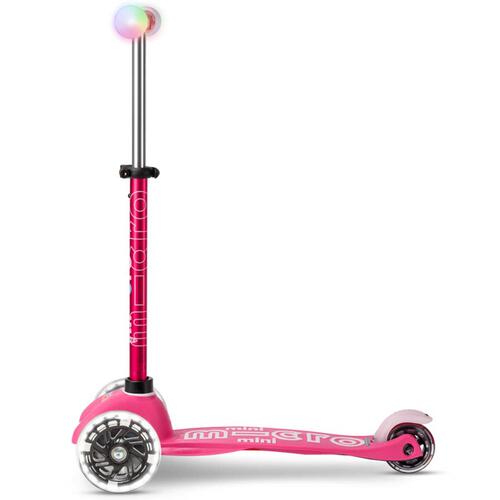 Micro Mobility 迷你魔法感控燈滑板車 粉紅色