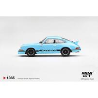 MINI GT Porsche 911 Carrera RS 2.7 Gulf Blue with Black Livery/ Blister Packaging 