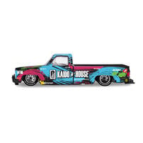(網店預購) MINI GT Chevrolet Silverado Dually Kaido Splash V1 (預計2026年10月發貨)