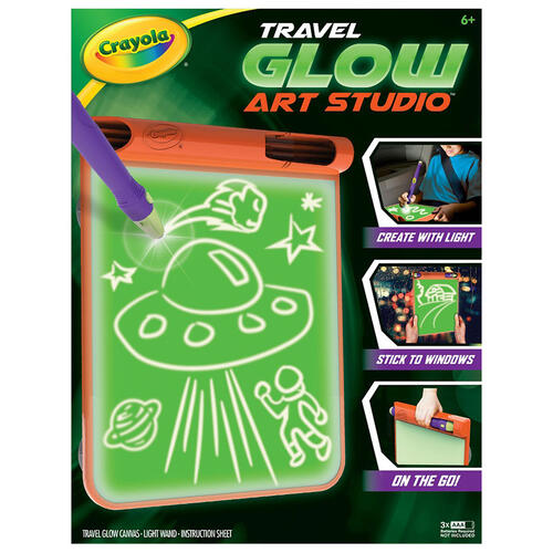 Crayola繪兒樂 旅行發光藝術工作室