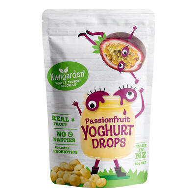 Kiwigarden 天然乳酪粒-熱情果味