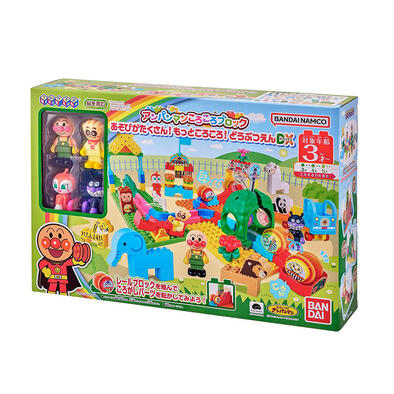 Anpanman Corocoro Block Zoo Dx