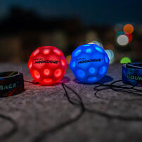  Waboba LED Moon Ball 彈跳球牽繩版仔 - 隨機發貨 (單件裝)