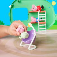 Peppa Pig粉紅豬小妹 三隻小豬露營車遊戲套裝