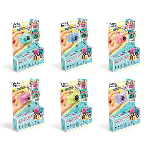  Photo Creator Mini Cam' Digital Camera - Assorted (1Pc)
