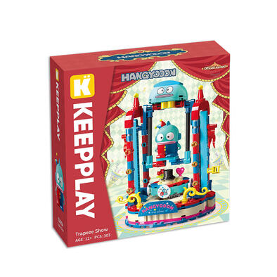 Qman Hangyodon水怪空中飛魚表演造型積木