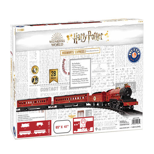 Harry Potter哈利波特 霍格華茲特快列車電動火車套裝