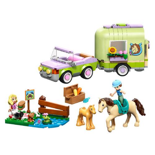 LEGO Friends Horse & Baby Foal Trailer 42695