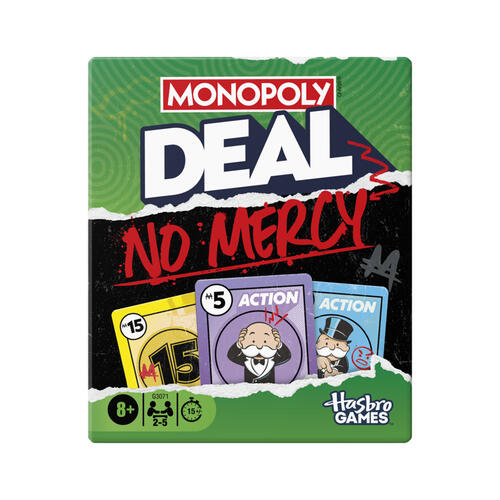 Monopoly大富翁 Deal No Mercy 紙牌交易遊戲