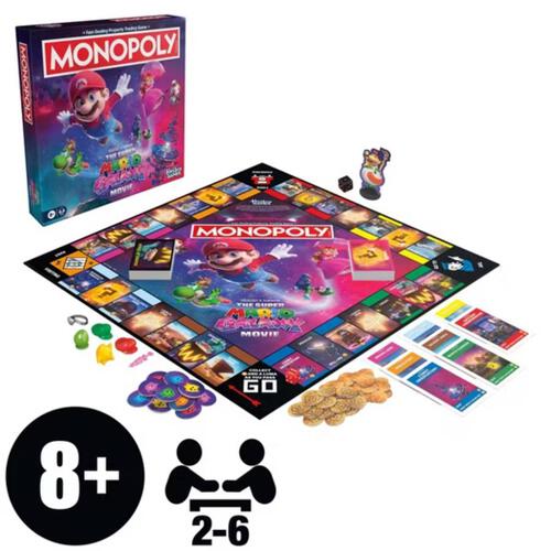 Monopoly The Super Mario Galaxy Movie Edition Board Game