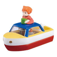 Tomica多美 車仔 吉卜力工作室 岸山的波兒蒸汽船