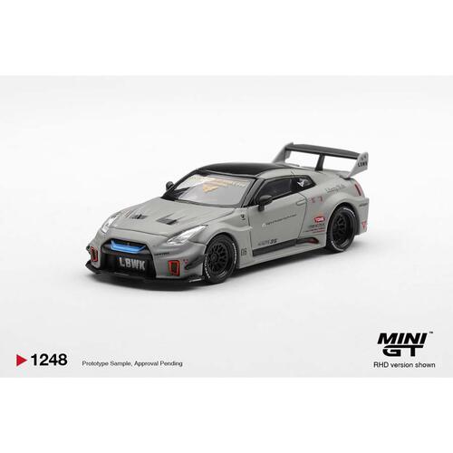 (Pre-order) MINI GT Nissan Lb-Silhouette Works Gt 35Gt-Rr Ver.1 Matt Grey Lhd / Blister Packaging (Expected September 2026)