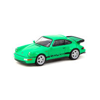Tarmac Works Diecast 1/64 Porsche 911 Turbo Green