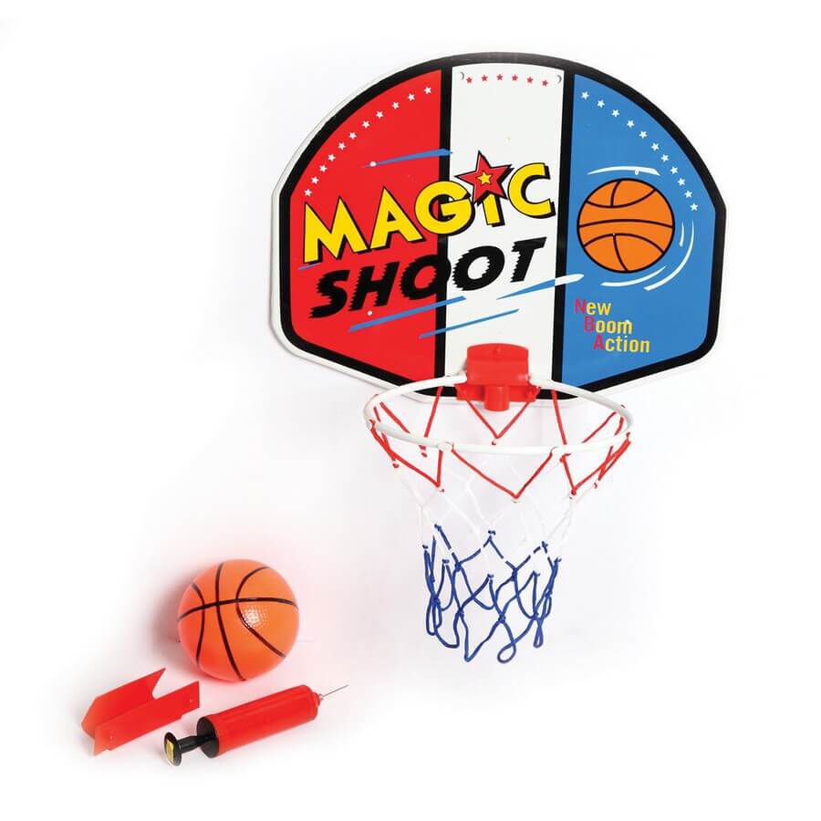 Mini plastic basketball hoop