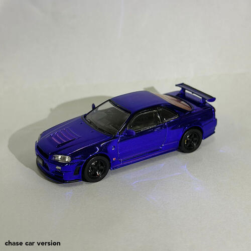 (網店預購) GreenLight綠光 X 玩具&ldquo;反&rdquo;斗城 40 週年特別版車仔 (日產 R34 Gt-R Nismo Z-Tune) - 隨機發貨 (單件裝) (預計2026年7月發貨)