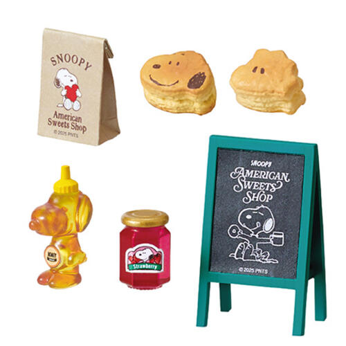 Re-ment Snoopy American Sweets Shop - Blind Box (1 Pc)